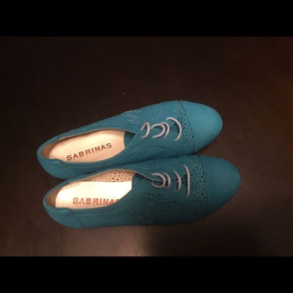 Sabrinas Women’s Suede Leather Lace up Shoes - Picture 5 of 7